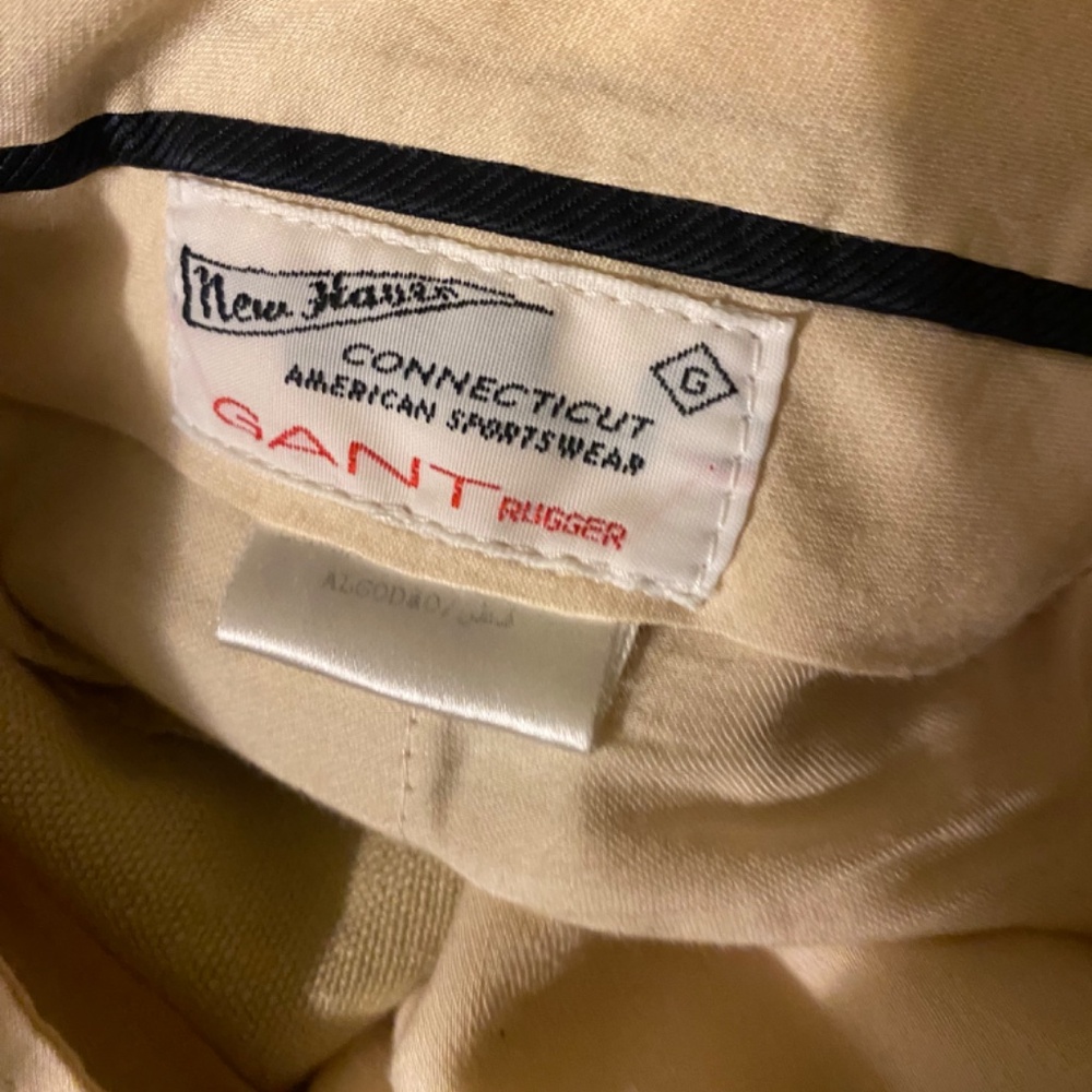 Gant Rugger suit men 40 32 beige summer slim - Picture 7 of 10